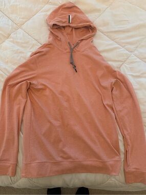 Rhoback Men's Hooded Pullover Sweater - Faded Orange